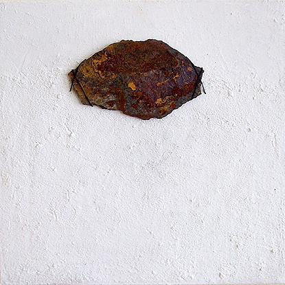 Abstrakte Malerei Objekthaftes "Zeichen 01"